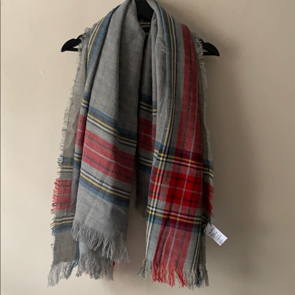 Aldo plaid scarf